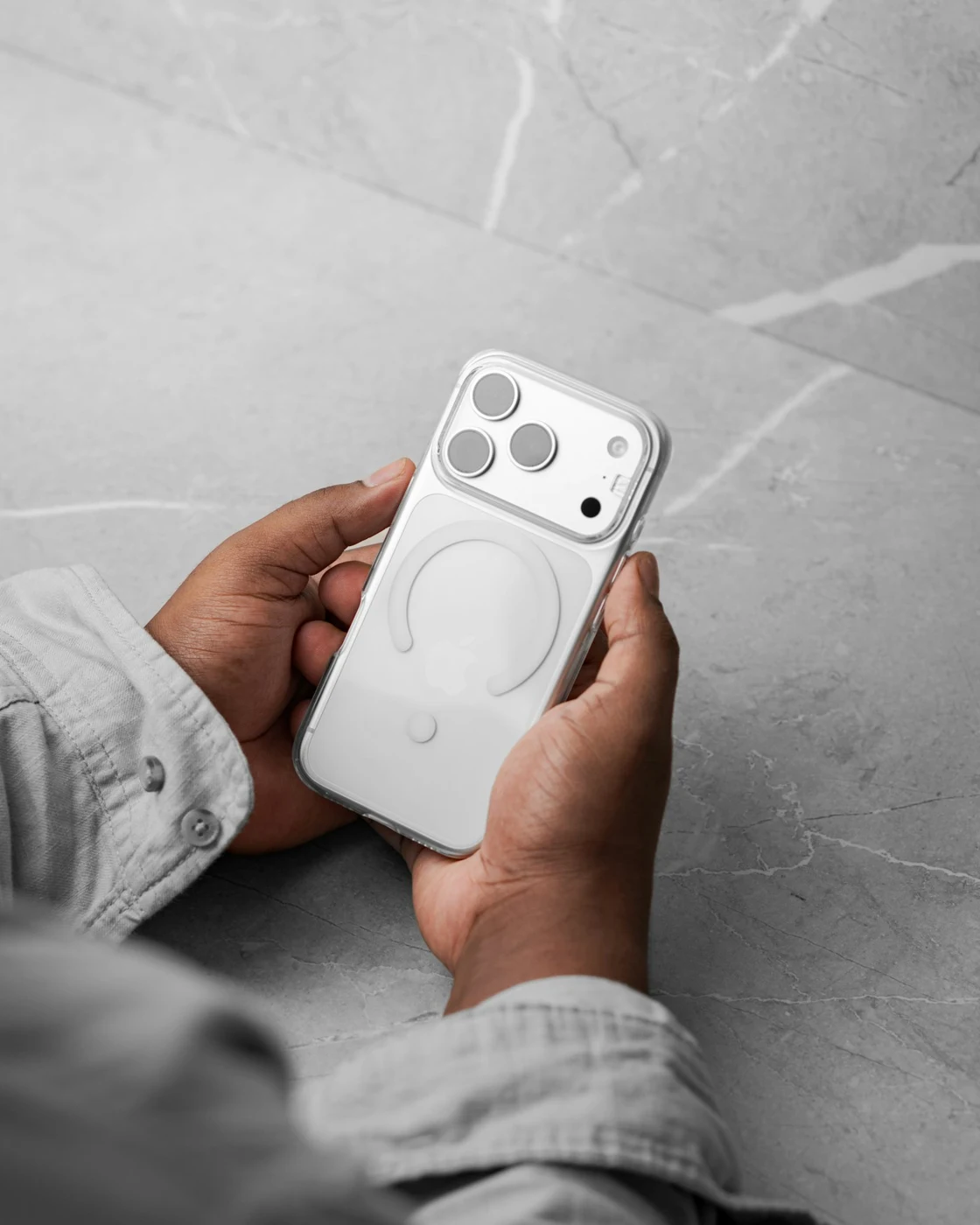 Frosted Transparent Case